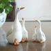 Lovely Duck Ornament - Portable Resin Artificial Garden Sculpture for Home