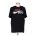 Nike Active T-Shirt: Black Activewear - Women's Size Medium