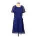 Free People Casual Dress: Purple Dresses - Women's Size 4