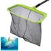 Nylon Leaves Skimmer Net for Swimming Pool Fish Pool Heavy-duty Pools Garbage Cleaning Tool Rake Deep Net Bag Upgraded Frame Leaves Scoop Removal Cleaner