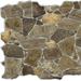 Dundee Deco s Brown Faux Stone PVC 3D Wall Panel 3.2 ft X 2.1 ft (98cm X 63cm) Pack of 10 Interior Design Wall Paneling Decor Total Coverage 67 sq. ft. (6.2 sq. m)