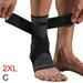 Protective Football Ankle Support Basketball Ankle Brace Compression Nylon Strap Belt Ankle Protector