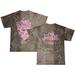 Women's Camo Jelly Roll Pink Skull T-Shirt