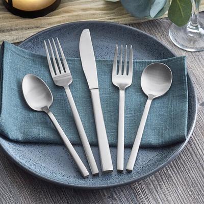 Acopa Phoenix Rose Gold 18/0 Stainless Steel Forged Flatware Set