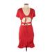 Draper James Cocktail Dress: Red Dresses - Women's Size Large