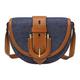 Fossil Small Flap Crossbody Harwell für Damen Baumwolltwill, ZB1915423