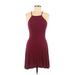 LA Hearts Casual Dress - DropWaist: Burgundy Dresses - Women's Size Medium