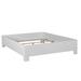 David Francis Furniture Ohana Low Profile Standard Bed Wood/Wicker/Rattan in Orange | 42 W in | Wayfair B5065BED-TXL-S149