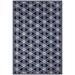 Blue/Navy 60 x 60 x 0.375 in Area Rug - Latitude Run® Indoor/Outdoor Area Rug Polyester | 60 H x 60 W x 0.375 D in | Wayfair