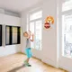 Petit panier de Basket-Ball en filet filet mural réglable jeux pour enfants cadeau d'anniversaire