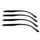 20pcs(10pairs) PC Plastic Black Brown Glasses Eyeglasses Temple Leg Tip Optical Frame Eyewear