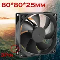 Kühlung Ruhigen Stillen CPU Kühlung Kühler Ventilador PC Kühler Fans 12V Fan 8cm/80mm/80x80x25mm