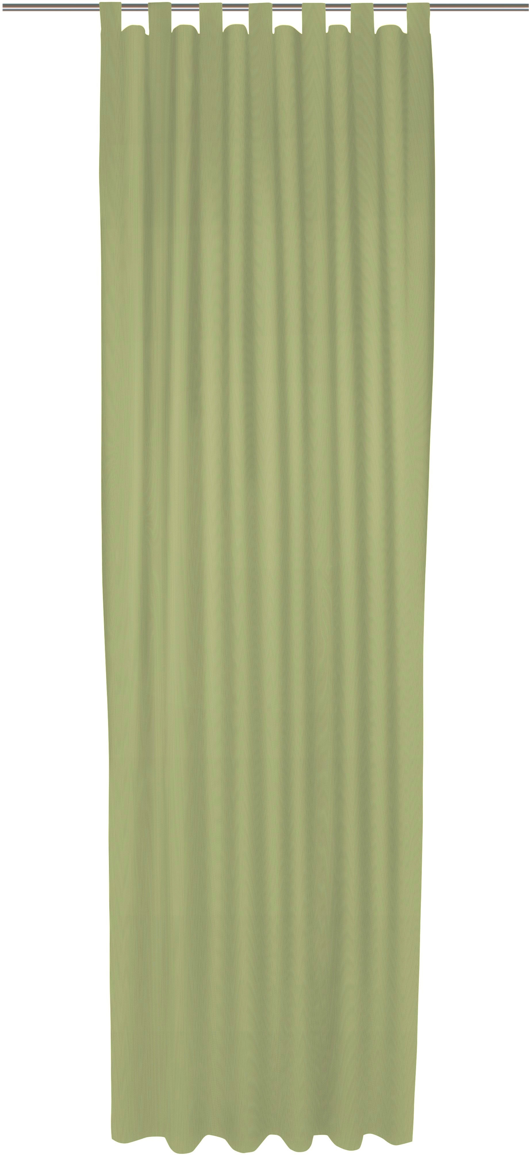 Vorhang ADAM "Uni Collection", grün, B:142cm H:355cm, Baumwolle (Bio-Baumwolle), Gardinen, Blickdichter aus 100% Bio-Baumwolle Image