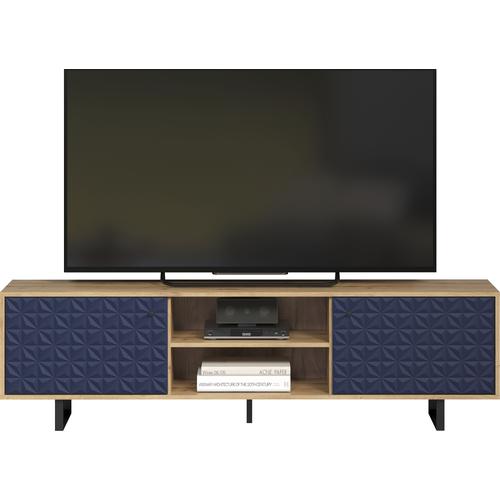 „TV-Board PLACES OF STYLE „“Ferretti““ Sideboards blau (dark blue) TV-Lowboards“