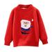 Baby Sweatshirt Xmas Toddler Child Kids Baby Girls Cute Cartoon Sweater Pullover Tops Outfits Christmas Toddler Sweatshirt B 110