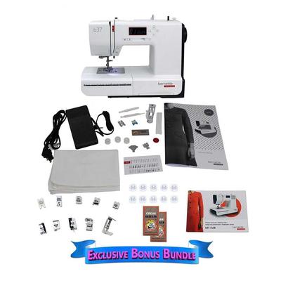 Bernette B37 Swiss Design Computerized Sewing Machine with Bonus Bundle