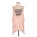 Pink Blush Casual Dress: Pink Dresses - Women's Size Medium