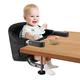 Portable on High Chair Use at Tables, Table Attached High Chair, Fast Table Chair Travel Feeding Seat for Baby & Toddlers,Black