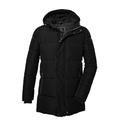 G.I.G.A. DX Herren Winterjacke mit Kapuze/Funktionsparka in Daunenoptik GW 9 MN QLTD PRK, schwarz, 4XL, 39832-000