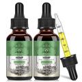 Premium Oil - 100000mg High Potency for Joint, Sleep, Stress & Anxiety, Rich in Omega 3-6-9, Vegan, 60ml (Pack of 2)