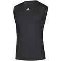 adidas Men's Climalite Regular Fit Sleeveless T-Shirt EK009 (Black, Small)