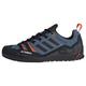 adidas Unisex Terrex Swift Solo 2.0 Hiking Shoes Sneaker, Wonder Steel/Core Black/Orange, 9.5 UK