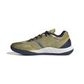 adidas Men's Adizero Fastcourt M Shoes-Low (Non Football), Gold Met Team Navy Blue 2 FTWR White, 8 UK