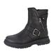 Cipriata L320A-6 Tilda, Womens Inside Zip Ankle Biker Boots Black size 6 UK