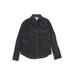 Rock 47 Long Sleeve Button Down Shirt: Black Tops - Kids Boy's Size Large