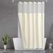 Latitude Run® Waffle Weave Shower Curtain w/ Snap-In Liner, 12 Hooks Included Polyester in Gray | 72 H x 60 W in | Wayfair