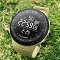 Montre de sport étanche pour homme affichage militaire horloge numérique LED montre-bracelet