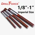 1PC 1/8"-1" Inch Hand Reamer Precision H8 9SiCr Imperial Engineering Tools(1/8" 3/16" 5/16" 1/4"