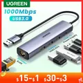 UGREEN USB Ethernet USB3.0 Lan 1000Mbps Ethernet Adapter USB RJ45 USB HUB For Laptop Xiaomi Mi Box S