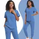 Scrubs Medical Uniforms Women Scrub Tops Joggers Nurse Accessories Hospital Dental Clinic Beauty