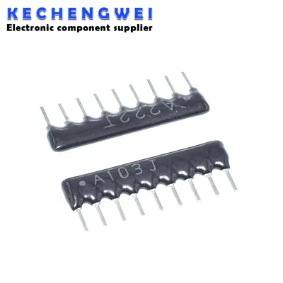 10 stücke DIP ausschluss Netzwerk Widerstand array 9pin 47 100 220 330 470 510 680 1K 1,2 K 1,5 K 2K 2,2 K 3,3 K 4,7 K 5,1 K 5,6 K 10K 100K ohm Image