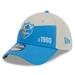 Men's New Era Cream/Powder Blue Los Angeles Chargers 2023 Sideline Historic 39THIRTY Flex Hat