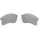 Oakley Flak Jacket XLJ Replacement Lenses,Black Iridium,one size