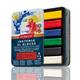 Derwent Inktense XL Blocks 6 Tin, Set of 6, 60mm Extra-Large Block, Water-soluble, Ideal for Sketching, Drawing and Expressive Mark Making, Professional Quality, 2306161