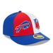 Men's New Era Red/Royal Buffalo Bills 2023 Sideline Low Profile 59FIFTY Fitted Hat