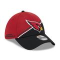 Men's New Era Cardinal/Black Arizona Cardinals 2023 Sideline 39THIRTY Flex Hat