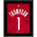 "Amen Thompson Houston Rockets 10.5"" x 13"" #1 Red Jersey Sublimated Plaque"