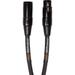 Roland Black Series Heavy-Duty XLR to XLR Balanced Microphone Cable (10') RMC-B10