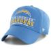 Men's '47 Powder Blue Los Angeles Chargers Vernon Clean Up Adjustable Hat