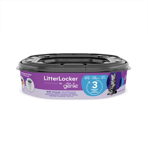 3x Nachfüllkassette für LitterLocker by Litter Genie Katzenstreu-Entsorgungseimer