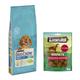 14kg Puppy, poulet Dog Chow PURINA croquettes pour chien + 90g ADVENTUROS Nuggets friandises offertes !