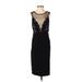 Ferrini Cocktail Dress - Bodycon: Black Dresses - Women's Size 3