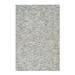 Shahbanu Rugs Earth Tone Colors, Pure Wool, Hand Loomed, Modern Striae Design, Soft to the Touch Oriental Rug (6'3" x 9'1")
