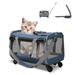 Tucker Murphy Pet™ Airline Approved Pet Carrier for Small Medium Pets Metal in Blue | Wayfair 454F8A7A481C48FDB3F9C6B2EA2DAF0C