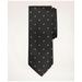 Brooks Brothers Men's Dot Rep Tie | Black/White | Size L/XL