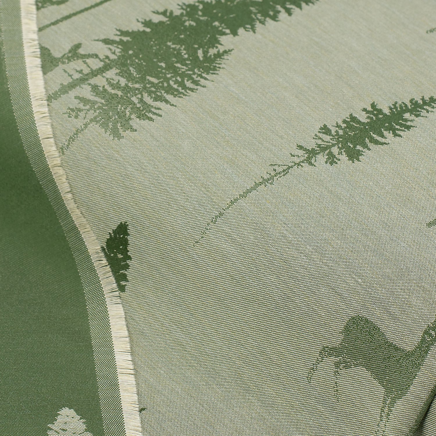 Jacquard Waldlandschaft, grün Image